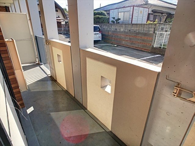エミューズコートⅡ  ベランダ