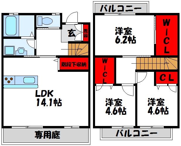 Town Hills  間取り