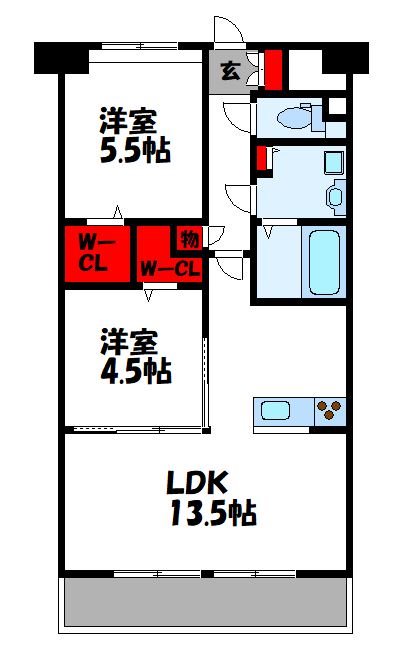 レガリア新宮 間取り