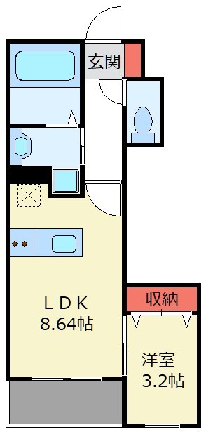 東油山TERRACE 間取り