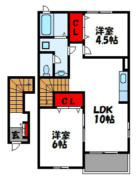 パーミイヒル壱番館 間取り