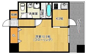 セレーノ高宮 間取図　※現状優先