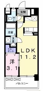 グローヴ　ガーデンＥ 間取り
