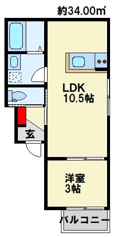 AMP es 春日 間取り