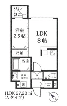 MODERN　PALAZZO山王Grow 間取り