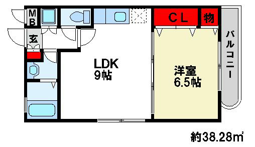 パークヒル城 間取り