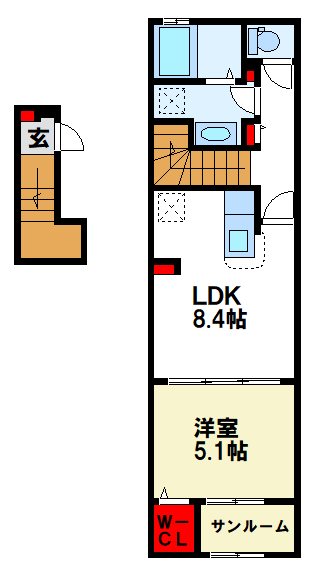 Kプレイス 間取り