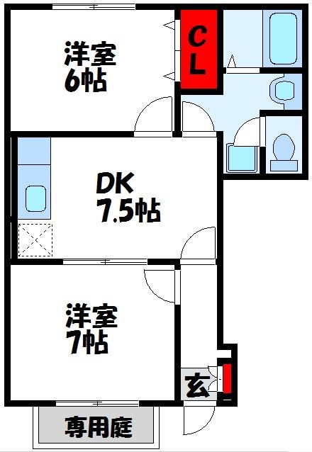 エコパラダイス宗像 間取り