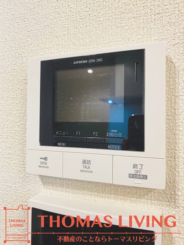 ヴィラ観世Ⅱ TVモニターインターホン　※同シリーズ参考写真