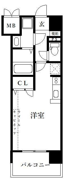 アクアシティ博多サウスステーション 間取図です。