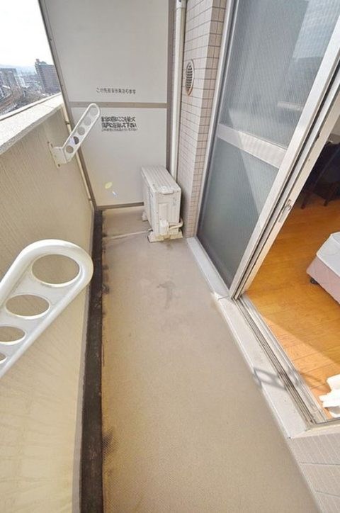 スカイコート博多駅前 ベランダ