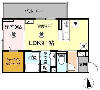 D-ROOM+西町 間取り