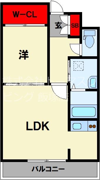 セントフォールTATEIWA 間取り