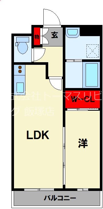 セントフォールTATEIWA 間取り