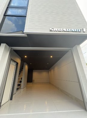 SK GARAGE ベランダ
