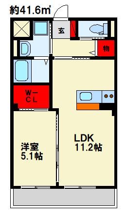 コンフォルト春日西Ⅱ 間取り　※現状優先