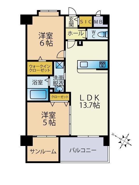 Eteruno（エテルノ） 間取り