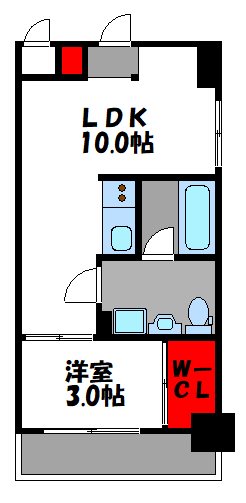 アイセレブ箱崎駅前 間取り