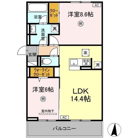 リヴィエール友丘 間取り