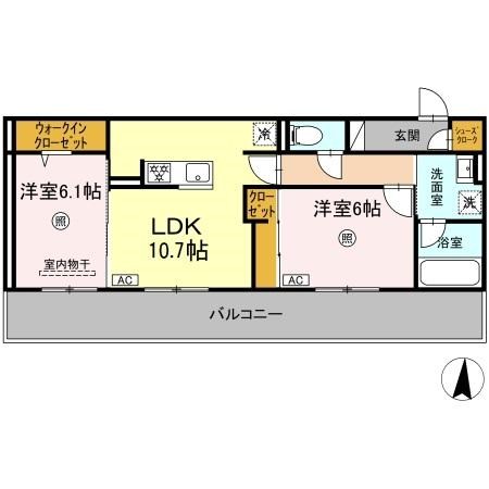 リヴィエール友丘 間取り