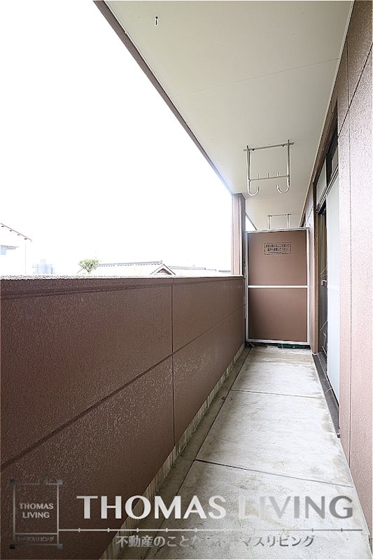 サンコート立岩 B棟 ベランダ