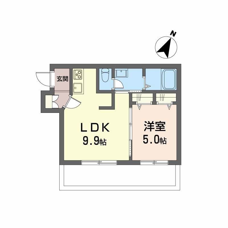 シャーメゾン上大利レジデンス 間取り