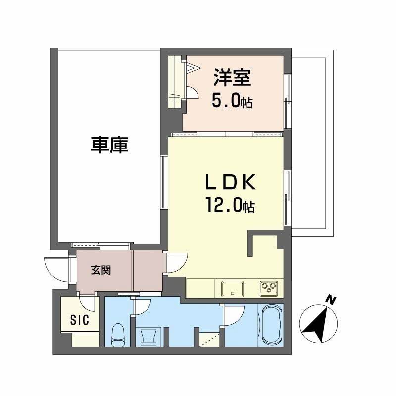 シャーメゾン上大利レジデンス 間取り