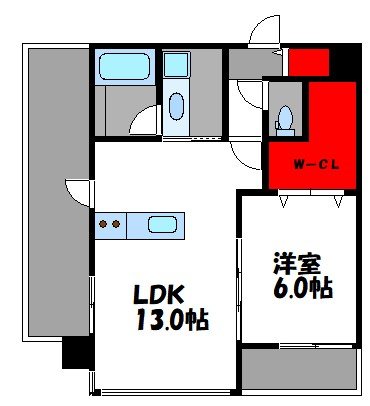 エトランゼ17大濠公園前 間取り