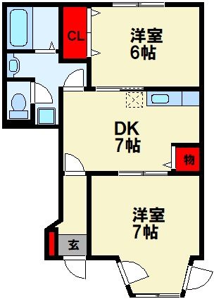 ハーモニータウン D棟 間取り