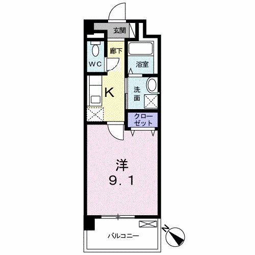 ありの実Ⅰ 間取り図　※現状優先
