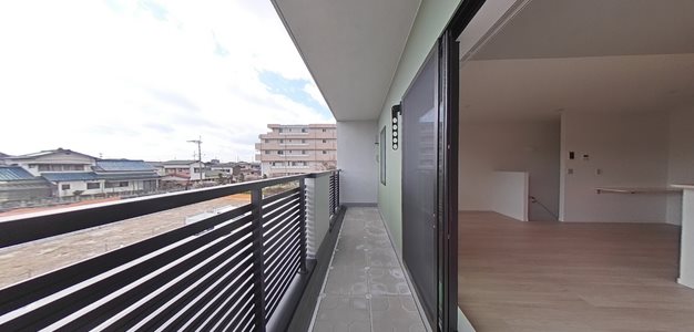 パルコート粕屋 ベランダ