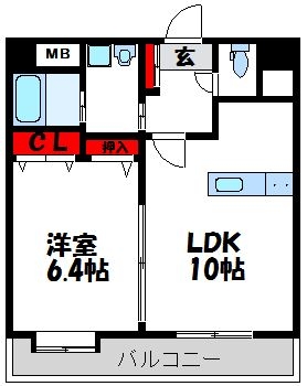 フォレストコート 間取図