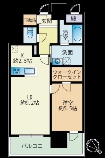 RJRプレシア天神サウス 間取り