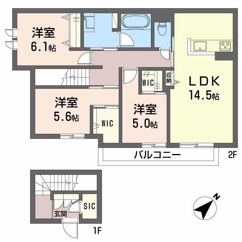 ルミエール曙町 間取り