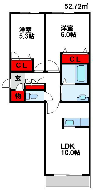 エスペランサⅡ ♦トーマスリビングでは、全物件初期費用分割・クレジットカード利用可能！