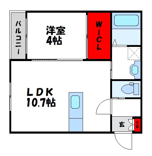 BRAVE　BASE　遠賀　South  間取り