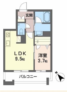 コンフォート　H2026 間取り