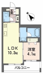 コンフォート　H2026 間取り
