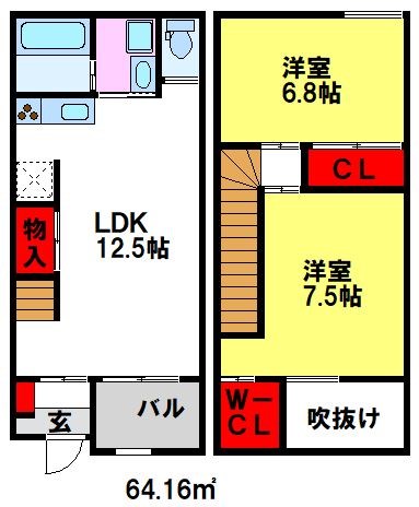 nido Padure Roza 間取