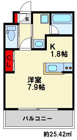 ソレイユ曙 間取図
