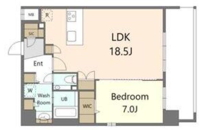 S-RESIDENCE大手門awesome 間取り