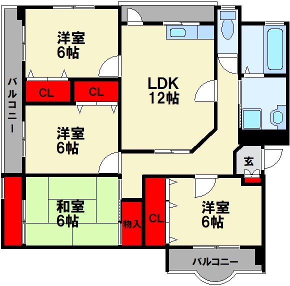 アーベイン川津 間取り