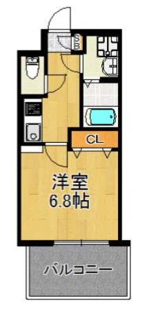 エンクレスト博多駅前Ⅲ 間取り図です。
