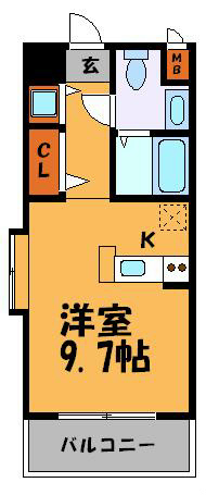キャッスル大手門 間取り