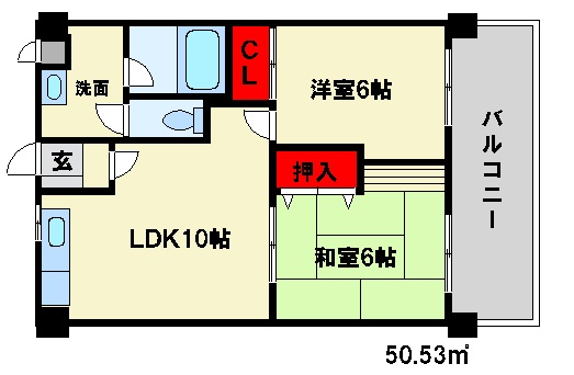 シェリーコート 間取り　※現状優先