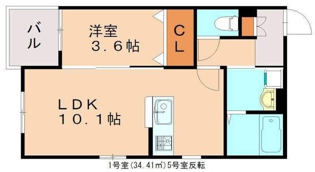 フォレストヒルズ博多 間取り