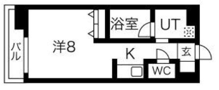 エムティースクエア吉塚駅前 間取図