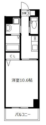 ウェルカム県庁口 間取