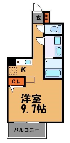 キャッスル大手門 間取り