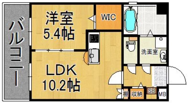 ヴェルフルール 間取り